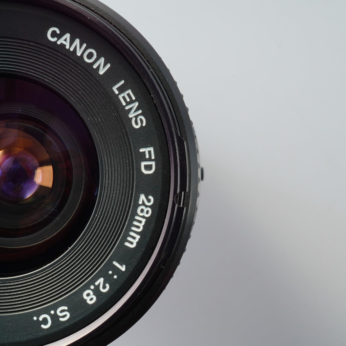Canon FD 28mm F/2.8 S.C. 単焦点レンズ