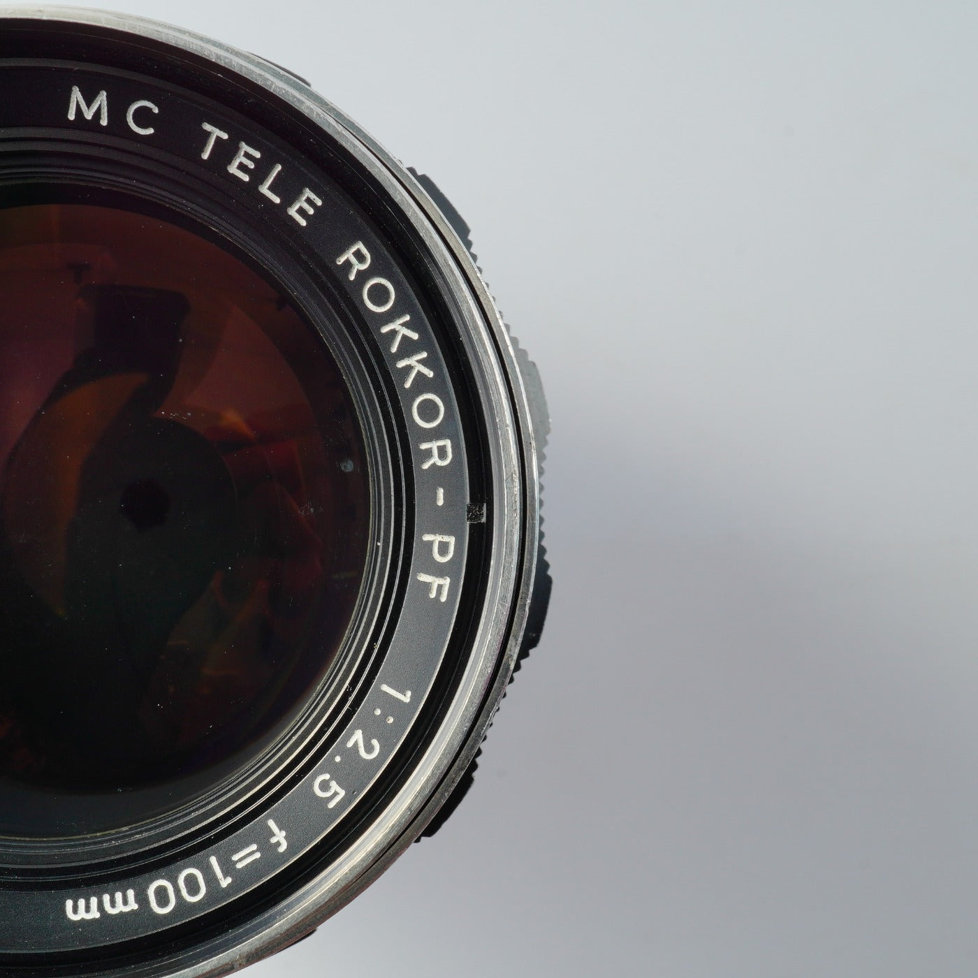 MINOLTA MC TELE ROKKOR PF 100mm F/2.5 単焦点レンズ