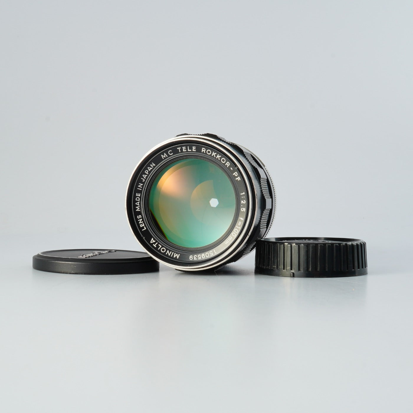 MINOLTA MC TELE ROKKOR PF 100mm F/2.5 単焦点レンズ