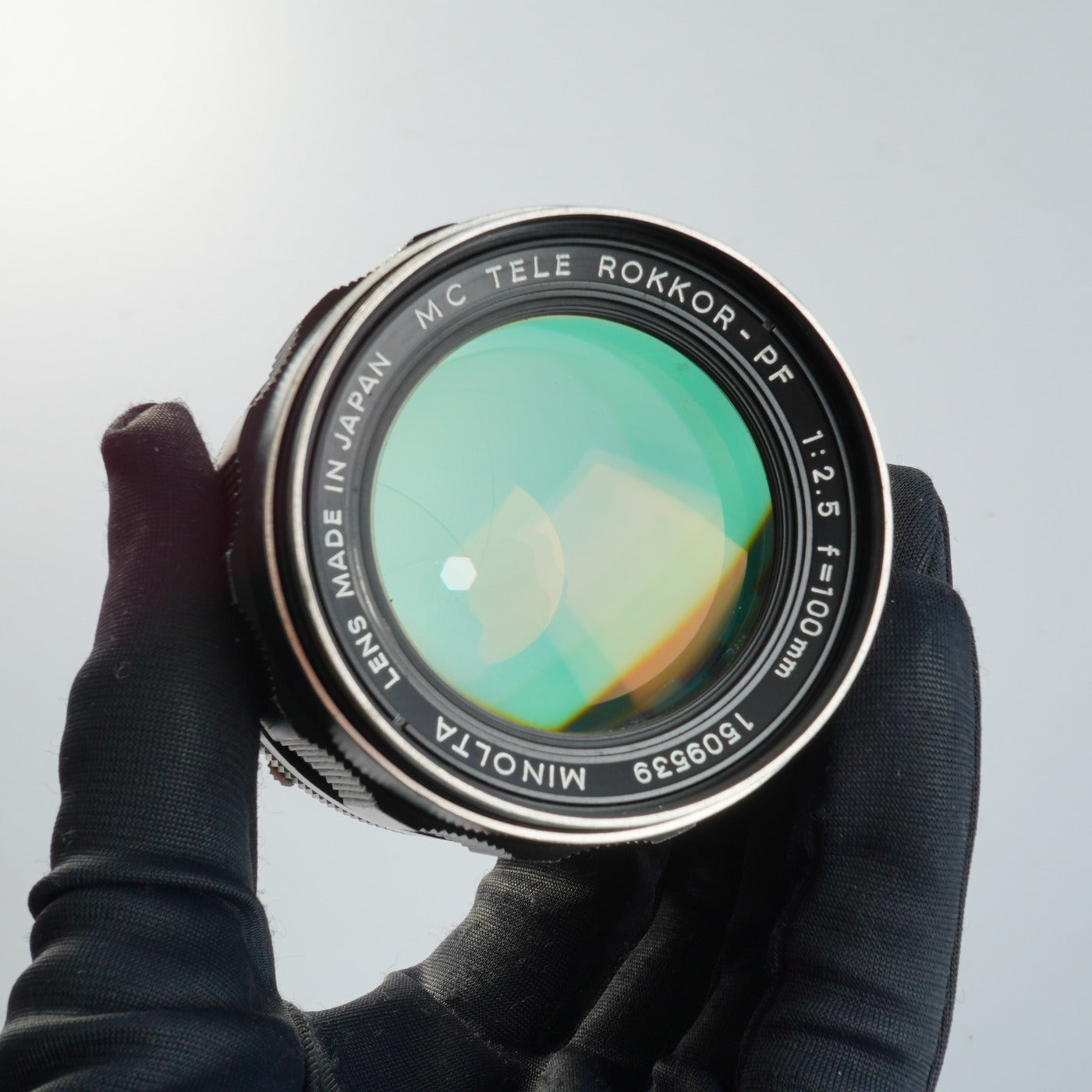 MINOLTA MC TELE ROKKOR PF 100mm F/2.5 単焦点レンズ
