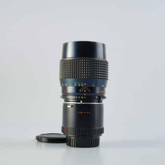MINOLTA MD MACRO ROKKOR 100mm F/3.5 + 1:2-1:1 Extension Tube 単焦点レンズ
