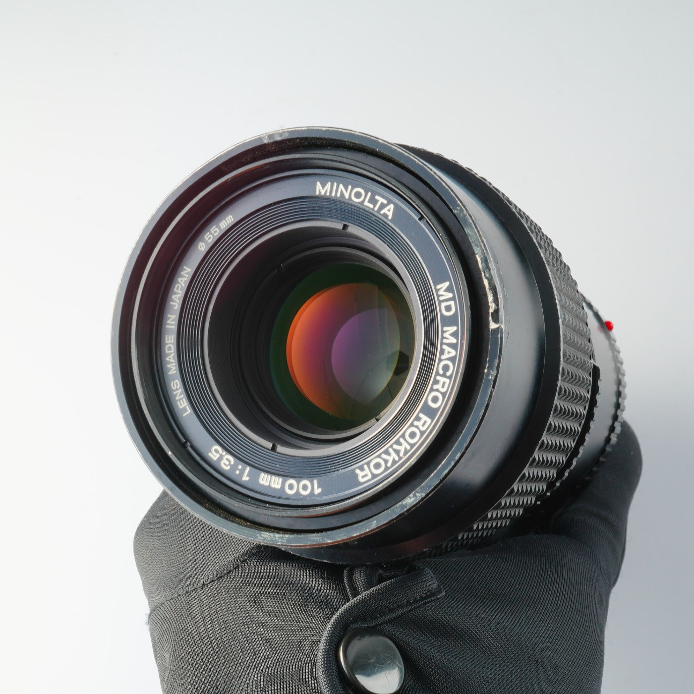 MINOLTA MD MACRO ROKKOR 100mm F/3.5 + 1:2-1:1 Extension Tube 単焦点レンズ