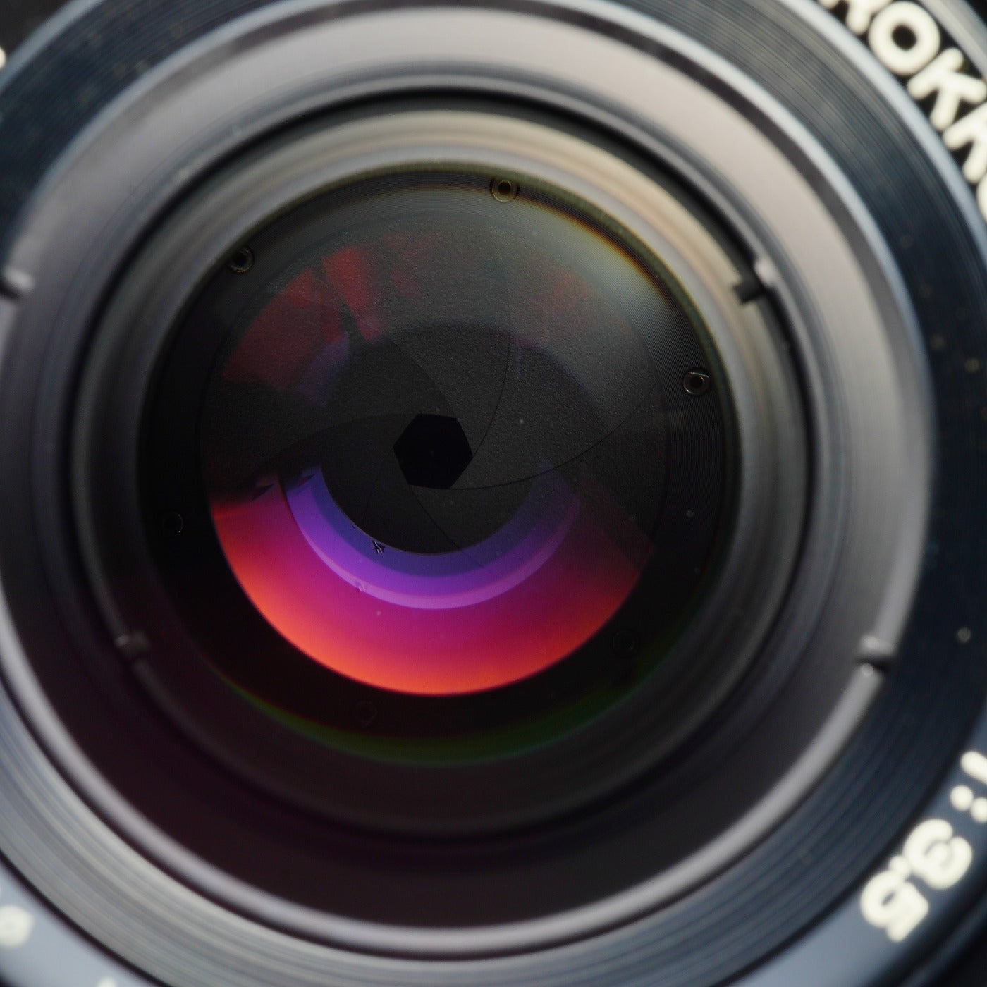 MINOLTA MD MACRO ROKKOR 100mm F/3.5 + 1:2-1:1 Extension Tube 単焦点レンズ