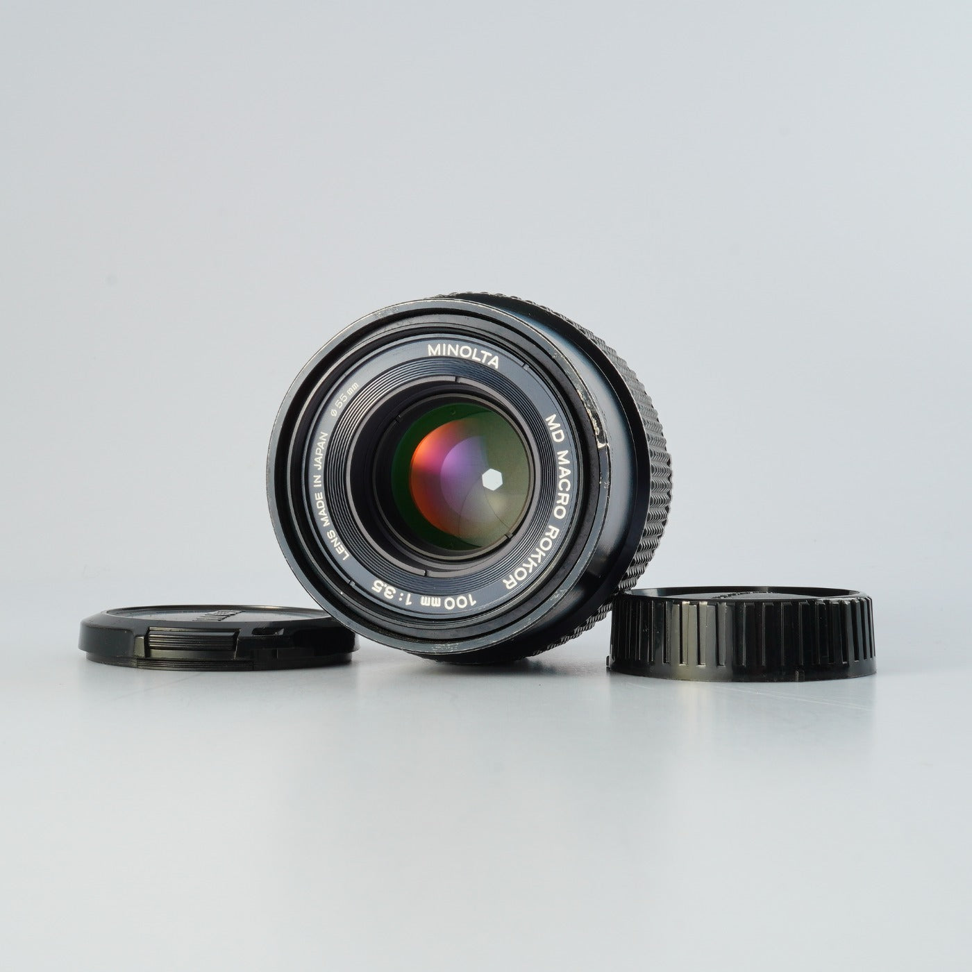 MINOLTA MD MACRO ROKKOR 100mm F/3.5 + 1:2-1:1 Extension Tube 単