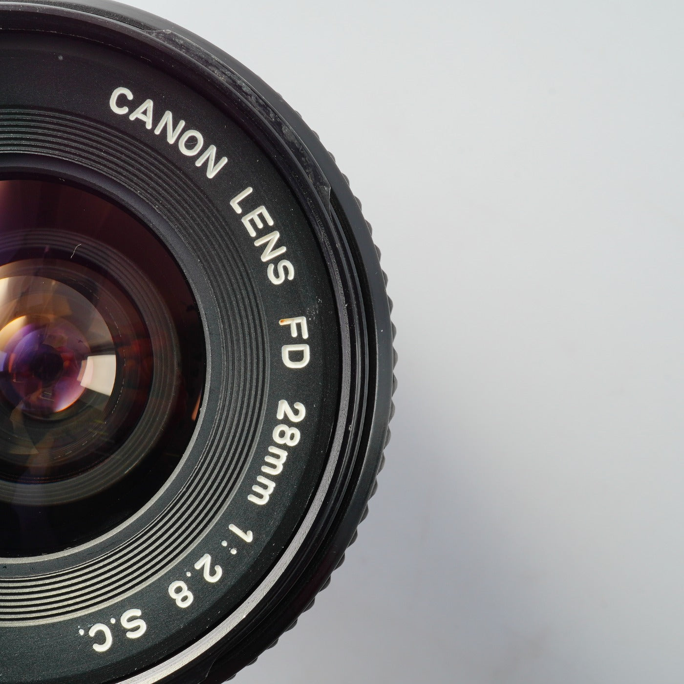 Canon FD 28mm F/2.8 S.C. 単焦点レンズ