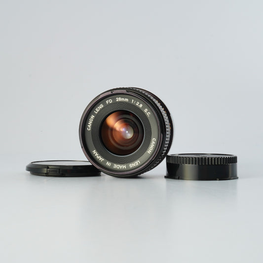 Canon FD 28mm F/2.8 S.C. 単焦点レンズ