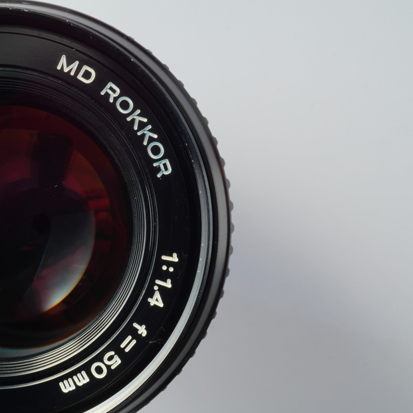 MINOLTA MD ROKKOR 50mm F/1.4 単焦点レンズ