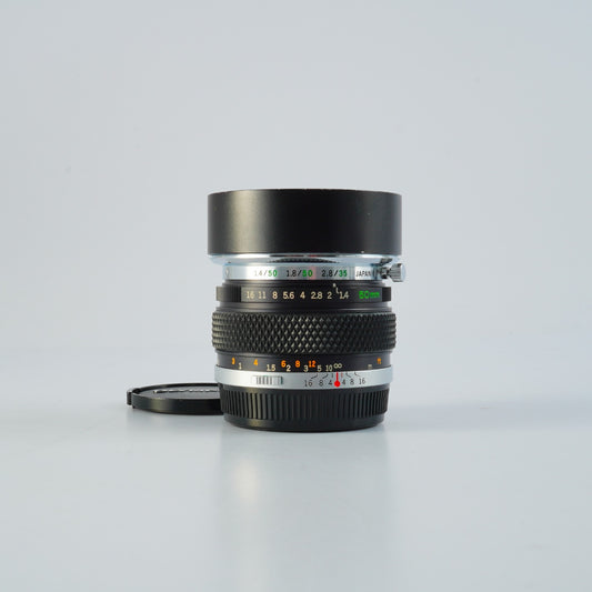 OLYMPUS OM-SYSTEM G.ZUIKO AUTO-S 50mm F/1.4 単焦点レンズ