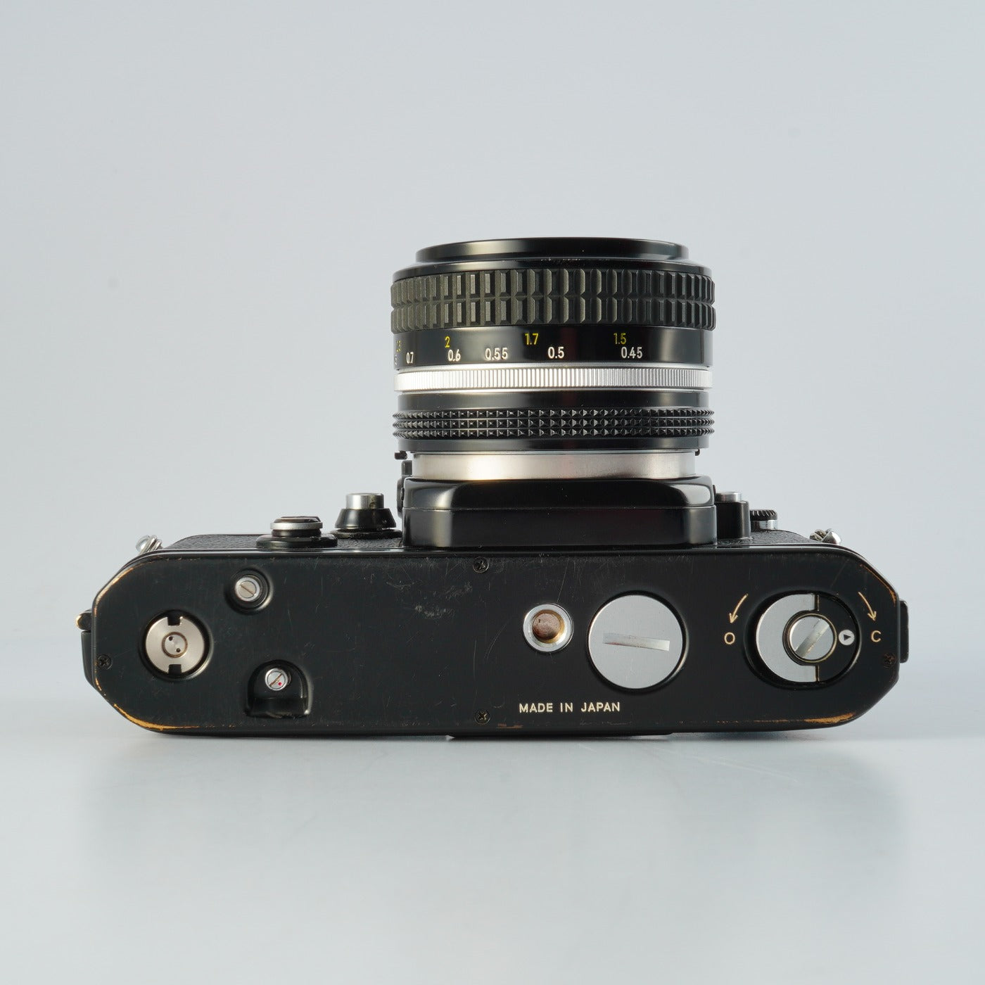 【SERVICED】 Nikon F2 Photomic A DP-11 Black + NIKKOR Ai 50mm F/1.4 + AS-1+ SB-23 MF フィルム一眼レフカメラ
