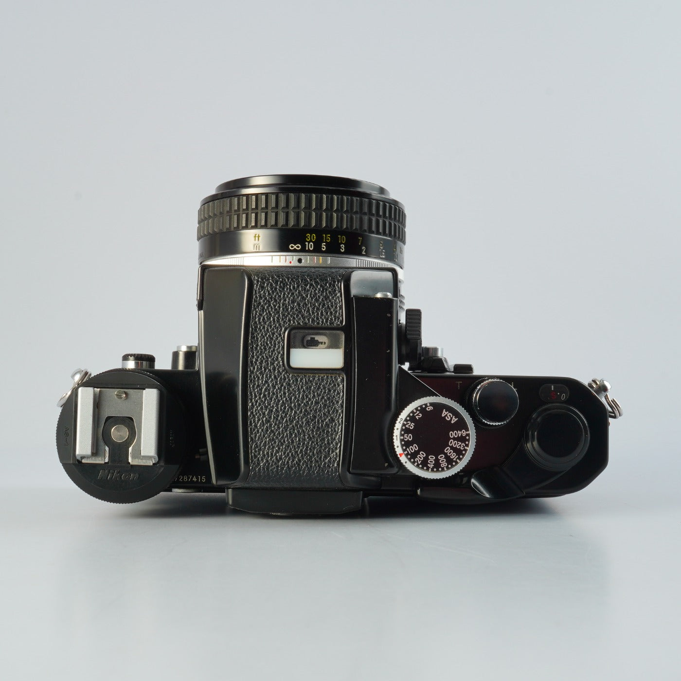 【SERVICED】 Nikon F2 Photomic A DP-11 Black + NIKKOR Ai 50mm F/1.4 + AS-1+ SB-23 MF フィルム一眼レフカメラ