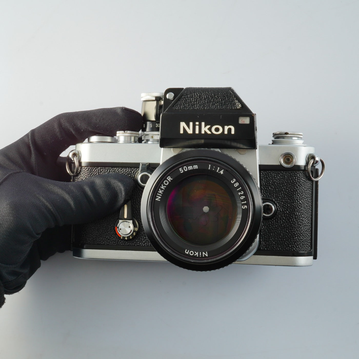 【SERVICED】 Nikon F2 Photomic DP-1 Silver + NIKKOR 50mm F/1.4 MF フィルム一眼レフカメラ