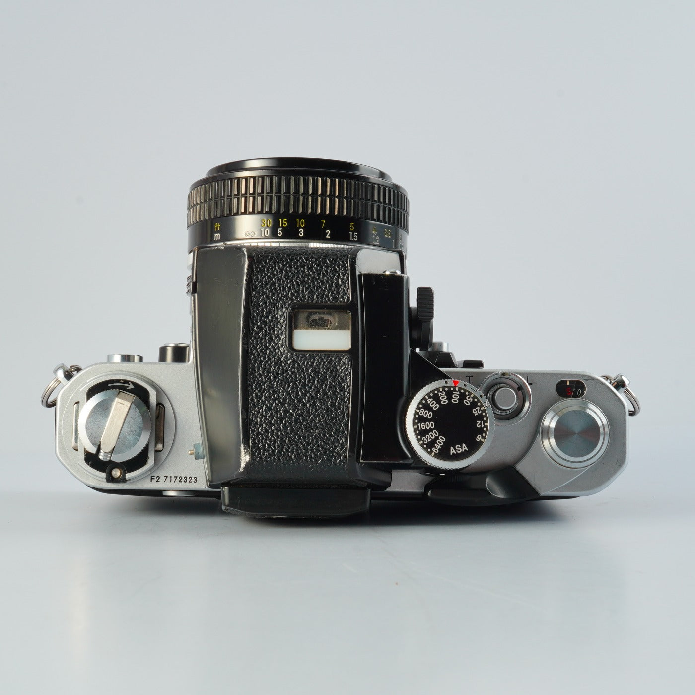 【SERVICED】 Nikon F2 Photomic DP-1 Silver + NIKKOR 50mm F/1.4 MF フィルム一眼レフカメラ