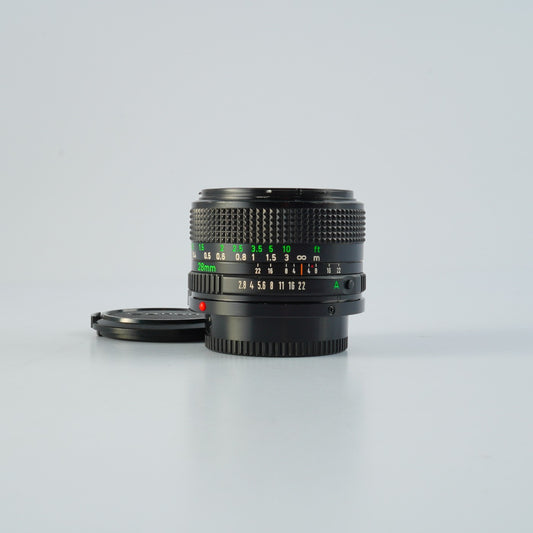 Canon New FD NFD 28mm F/2.8 単焦点レンズ