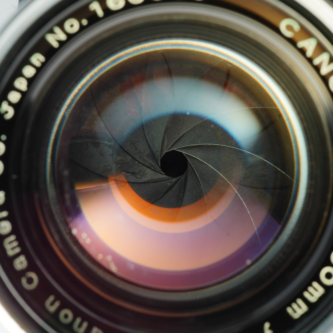 Canon 50mm F/1.8 For L39 単焦点レンズ