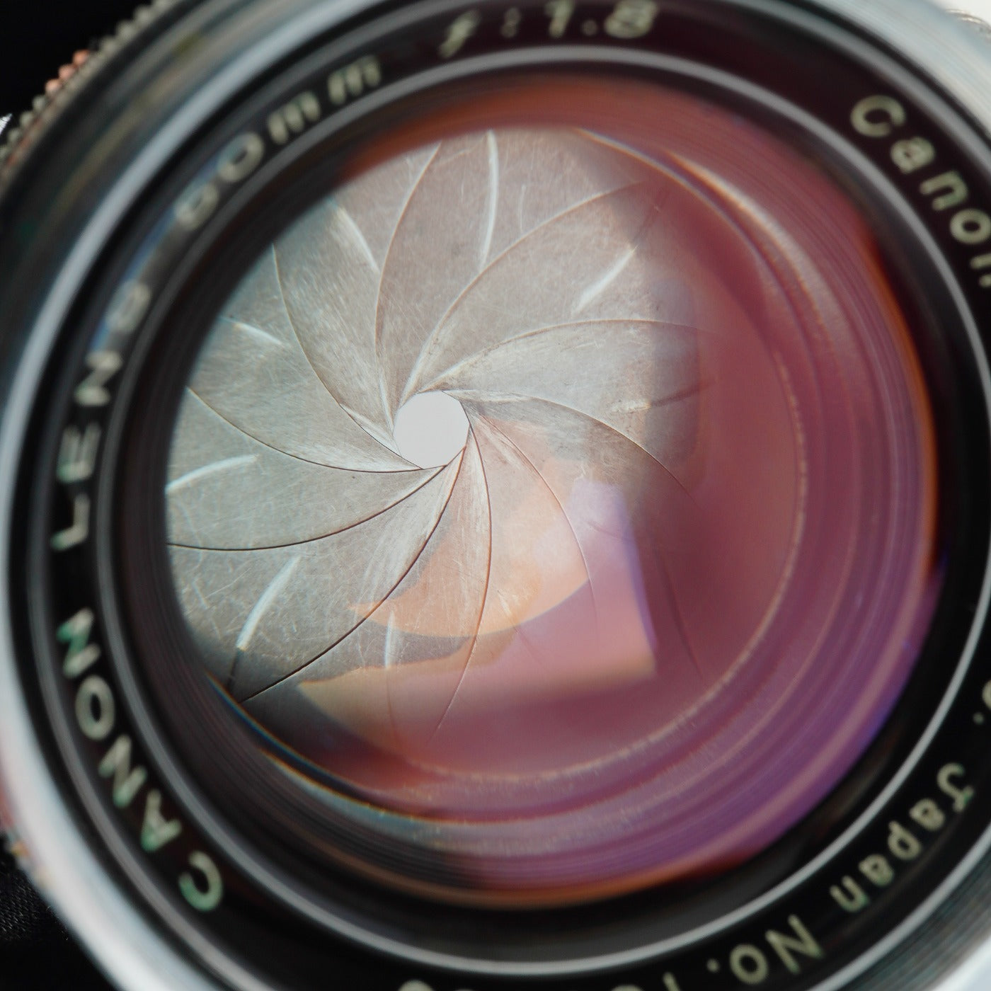 Canon 50mm F/1.8 For L39 単焦点レンズ