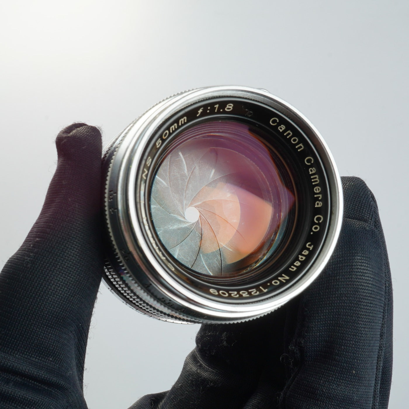 Canon 50mm F/1.8 For L39 単焦点レンズ