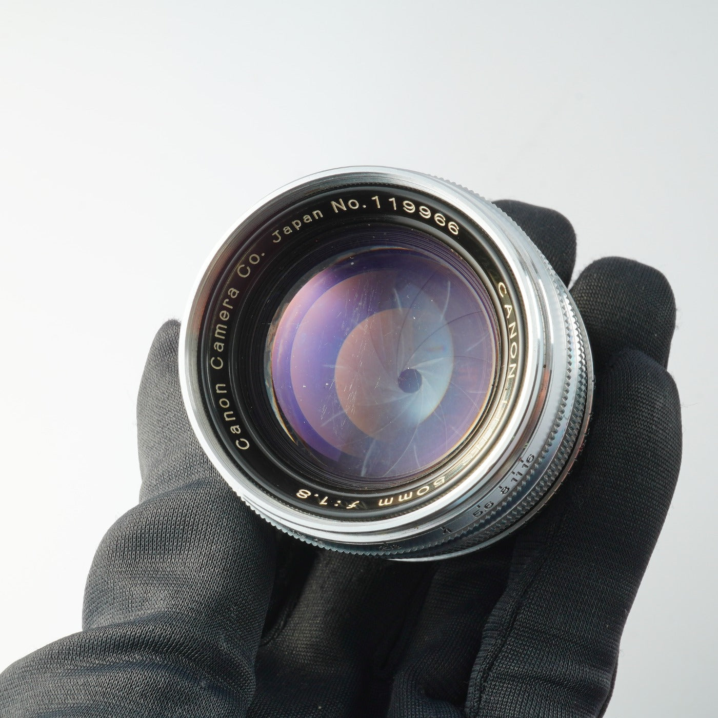 Canon 50mm F/1.8 For L39 単焦点レンズ