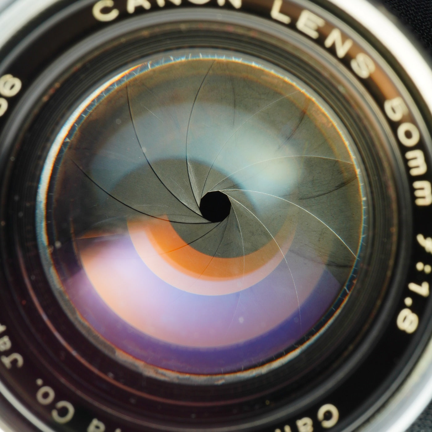 Canon 50mm F/1.8 For L39 単焦点レンズ