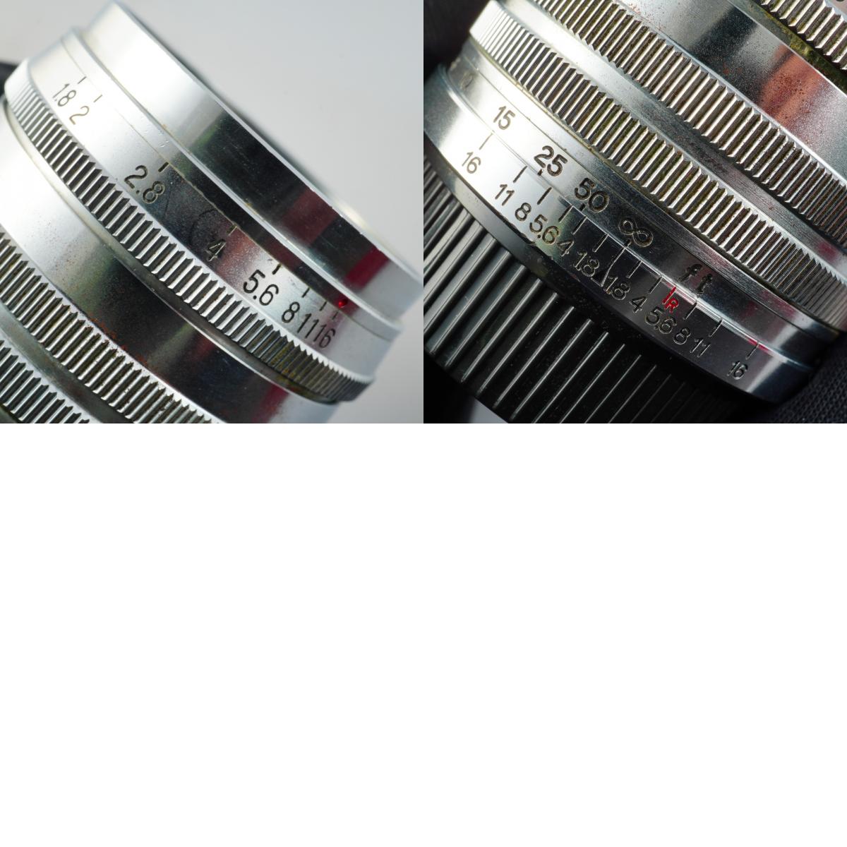 Canon 50mm F/1.8 For L39 単焦点レンズ