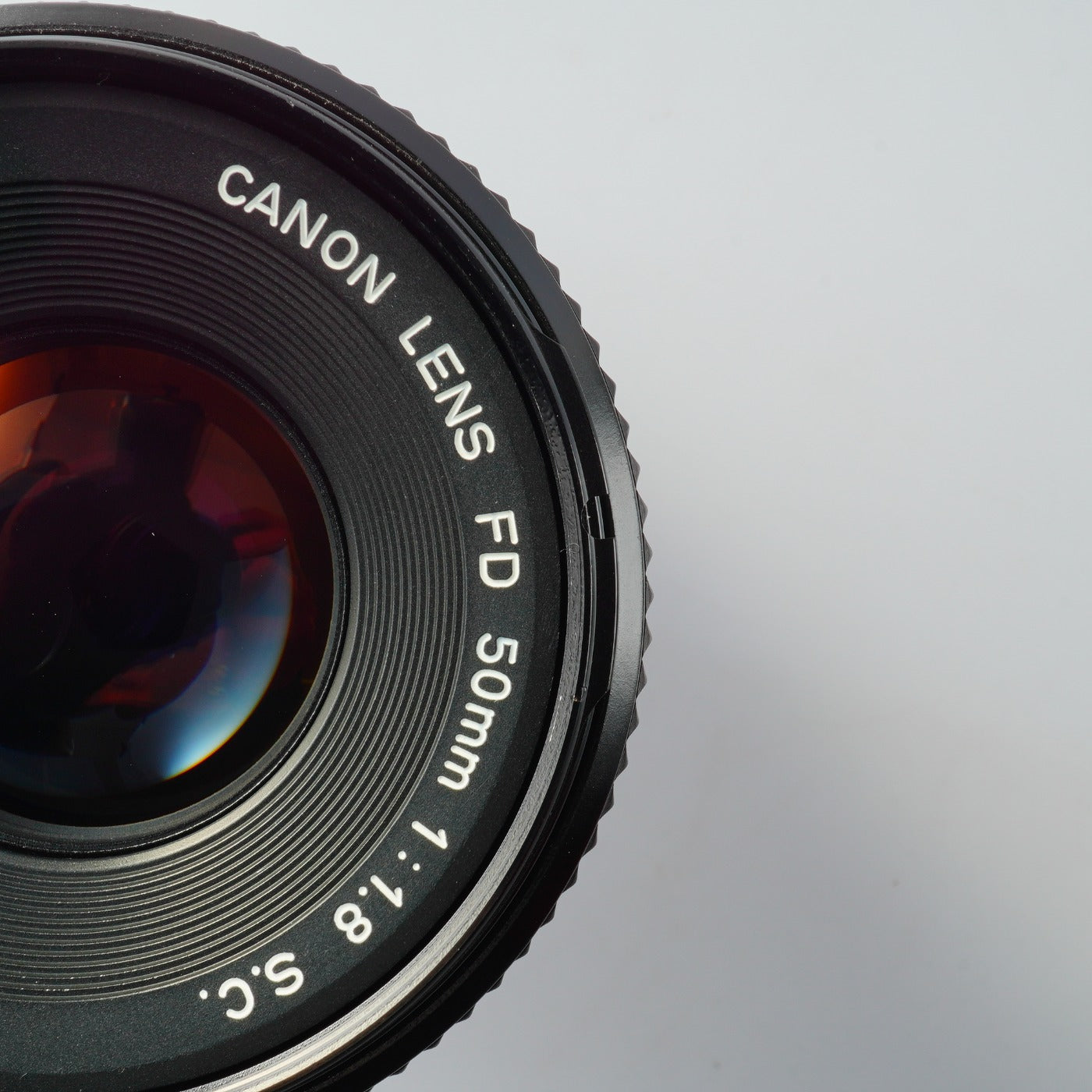 Canon FD 50mm F/1.8 S.C. 単焦点レンズ