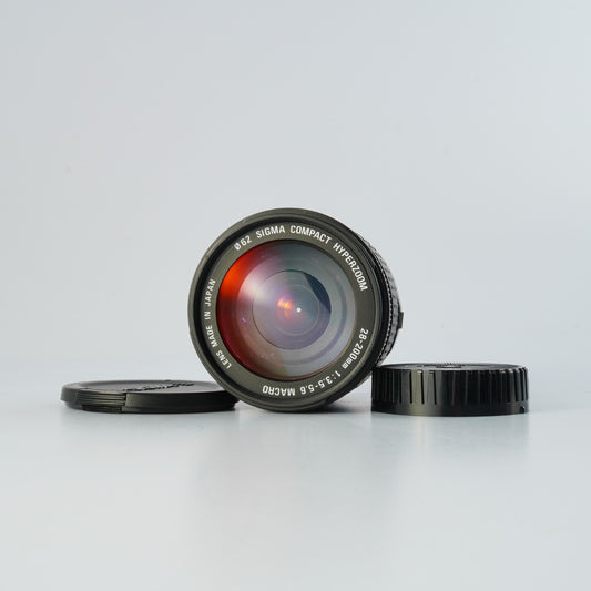 SIGMA COMPACT HYPERZOOM 28-200mm F/3.5-5.6 ASPHERICAL MACRO (Sony A用) ズームレンズ