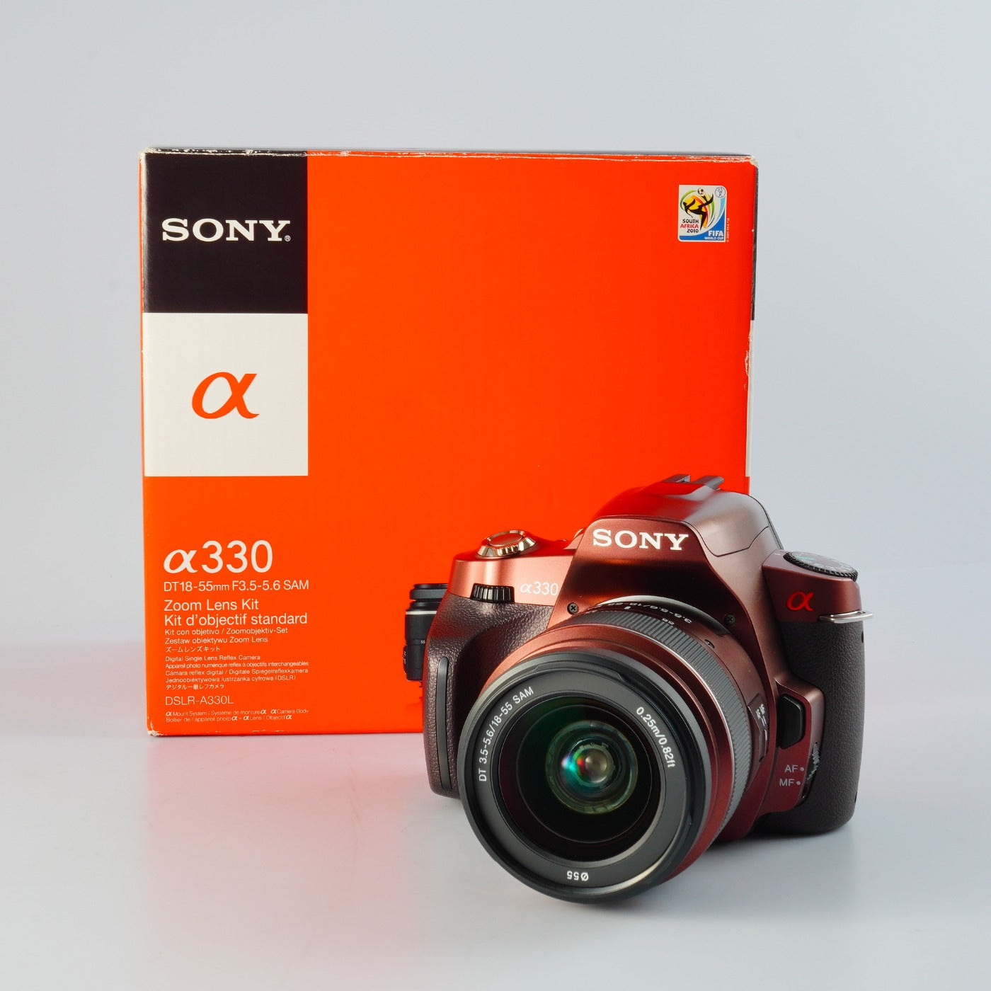 SONY Alpha A330 Brown + DT 18-55mm F/3.5-5.6 SAM デジタル一眼レフカメラ