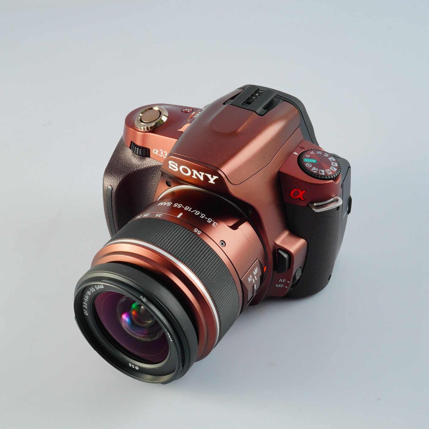 SONY Alpha A330 Brown + DT 18-55mm F/3.5-5.6 SAM デジタル一眼レフカメラ