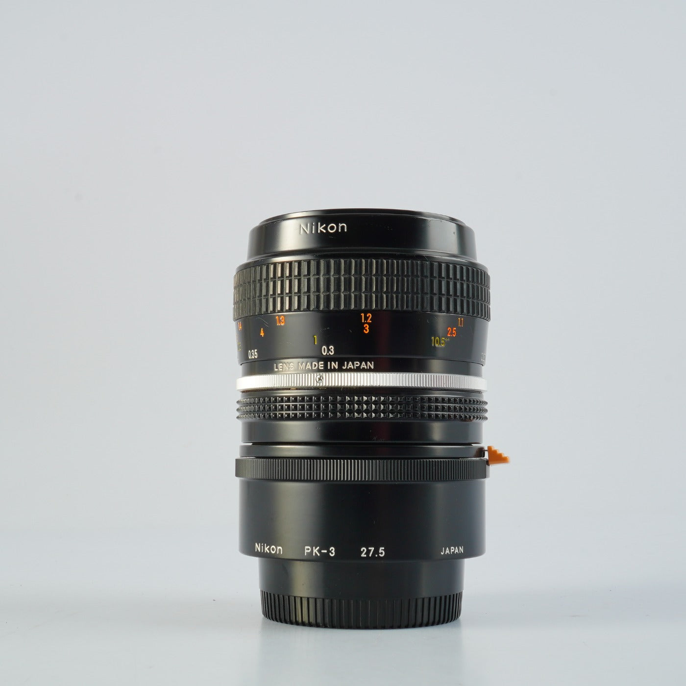 Nikon 非Ai Micro-NIKKOR 55mm F/3.5 + PK-3 27.5 Extension マクロレンズ