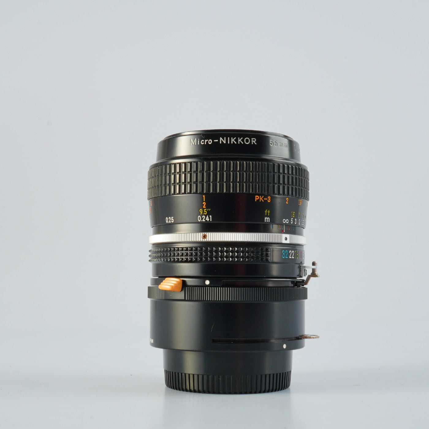Nikon 非Ai Micro-NIKKOR 55mm F/3.5 + PK-3 27.5 Extension マクロレンズ