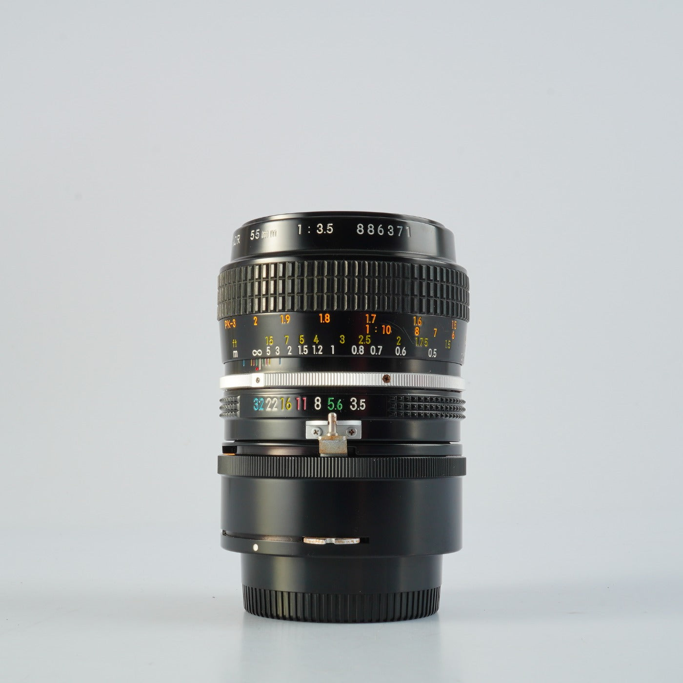 Nikon 非Ai Micro-NIKKOR 55mm F/3.5 + PK-3 27.5 Extension マクロレンズ