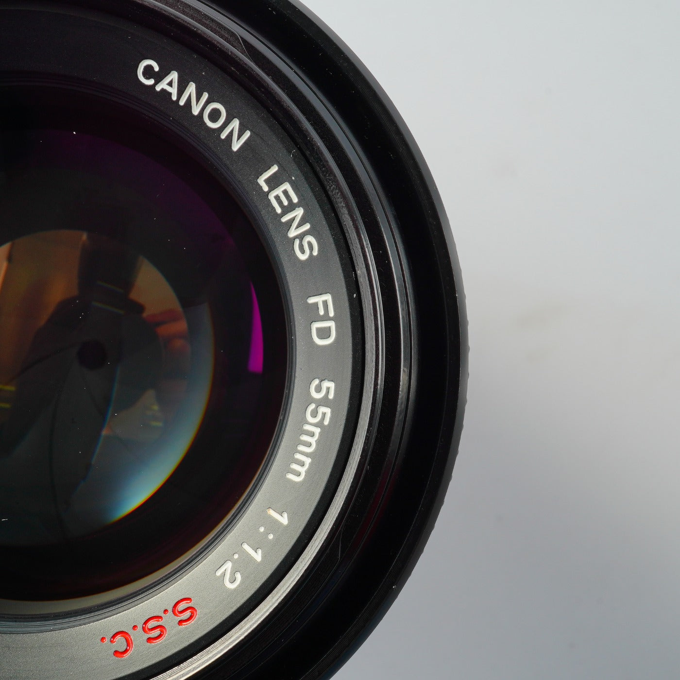 Canon FD 55mm F/1.2 S.S.C. 単焦点レンズ