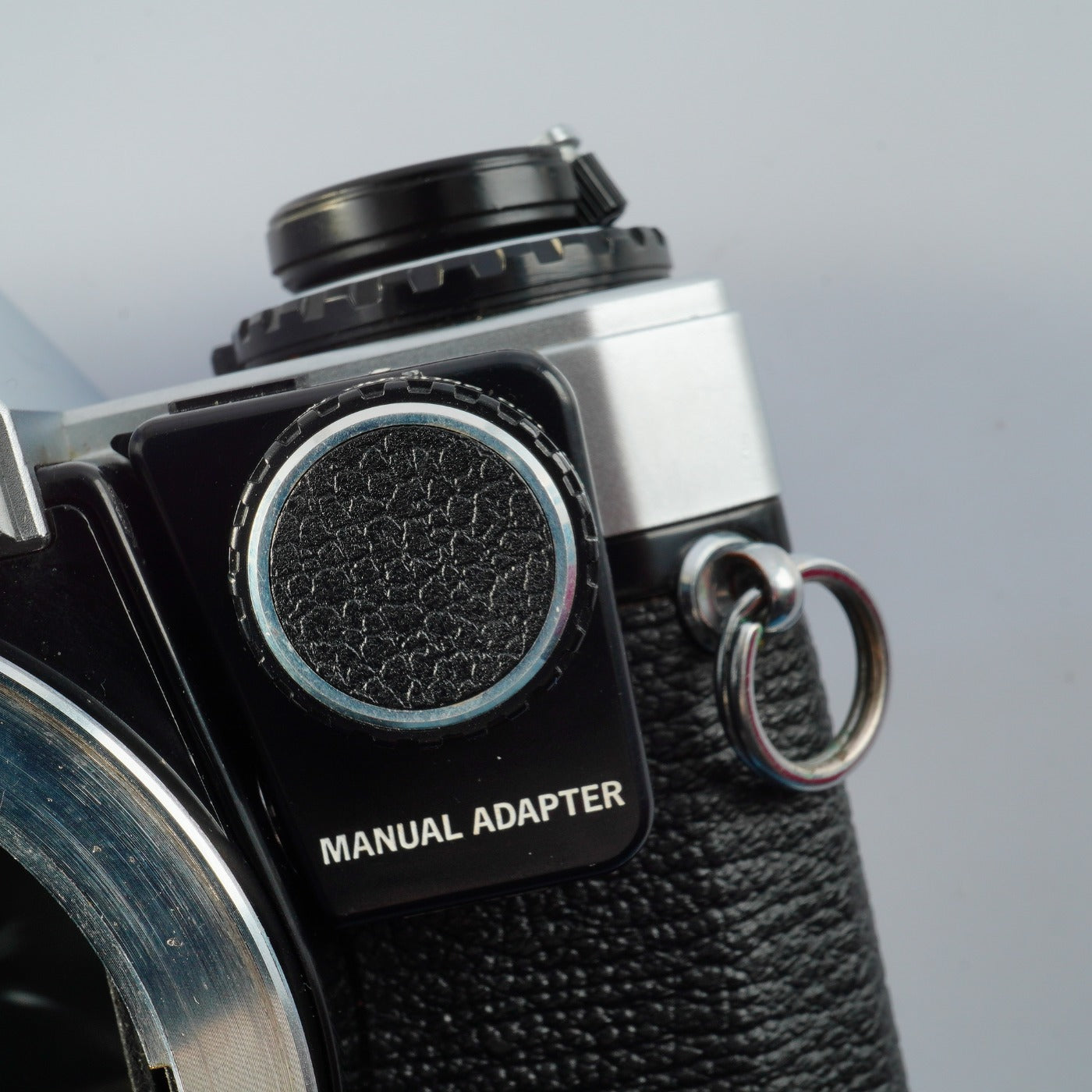 【SERVICED】 OLYMPUS OM-10+ F. ZUIKO AUTO-S 50mm F1.8 + Manual Adapter MF フィルム一眼レフカメラ