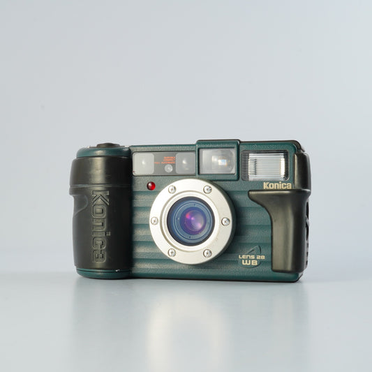 Konica 現場監督 ( GENBAKANTOKU ) 28 WB コンパクトフィルムカメラ