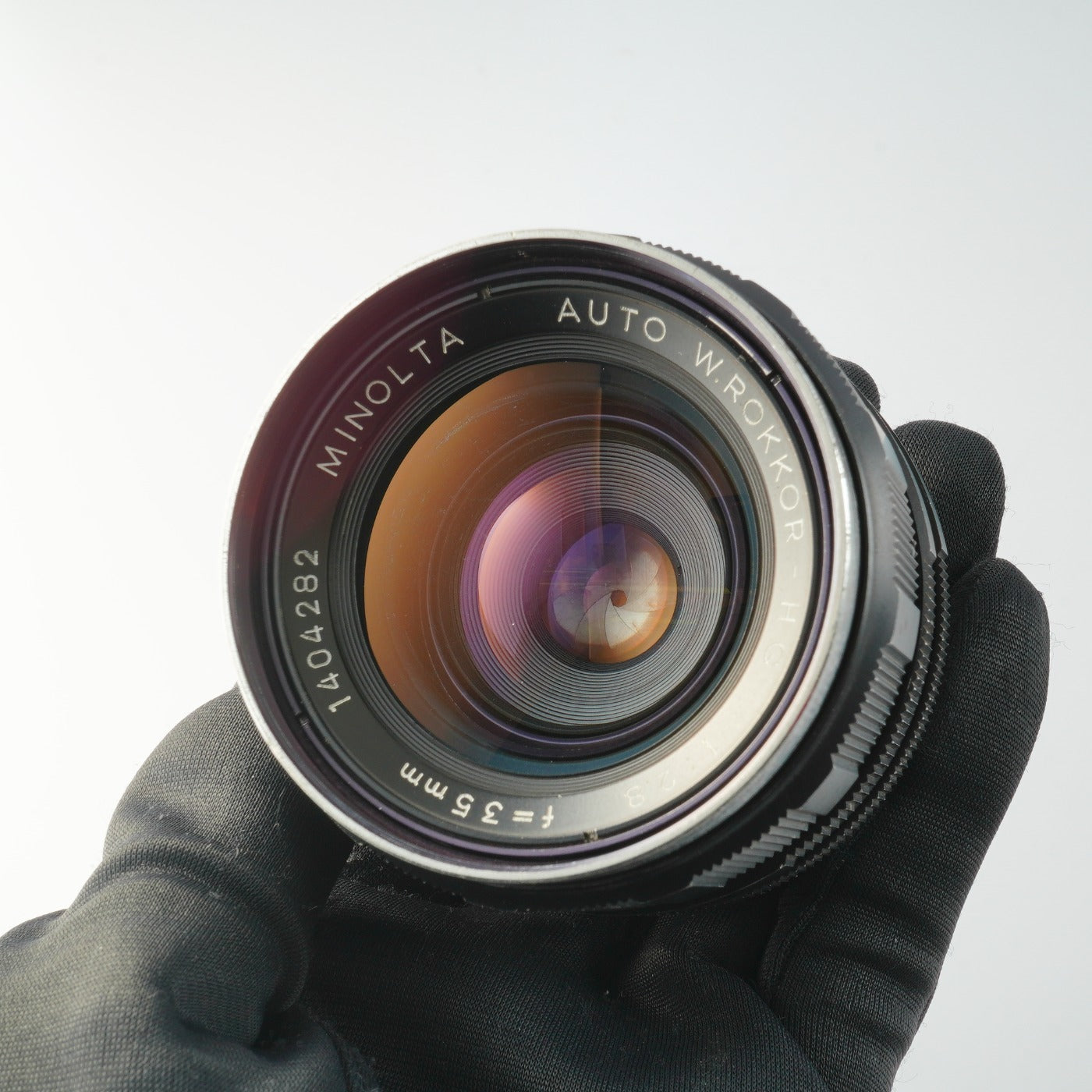 MINOLTA AUTO W.ROKKOR-HG 35mm F/2.8 単焦点レンズ