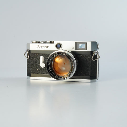 【SERVICED & TESTED】 Canon P + 50mm F/1.4 レンジファインダーフィルムカメラ