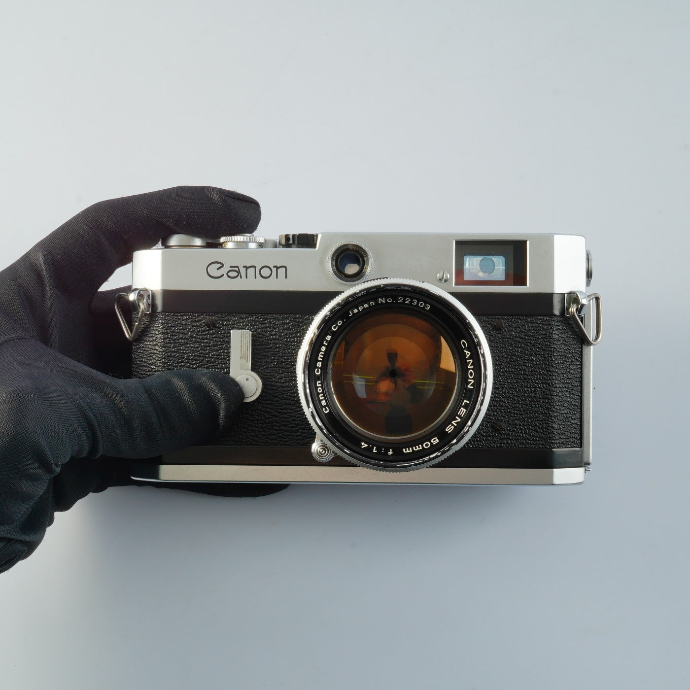 【SERVICED & TESTED】 Canon P + 50mm F/1.4 レンジファインダーフィルムカメラ