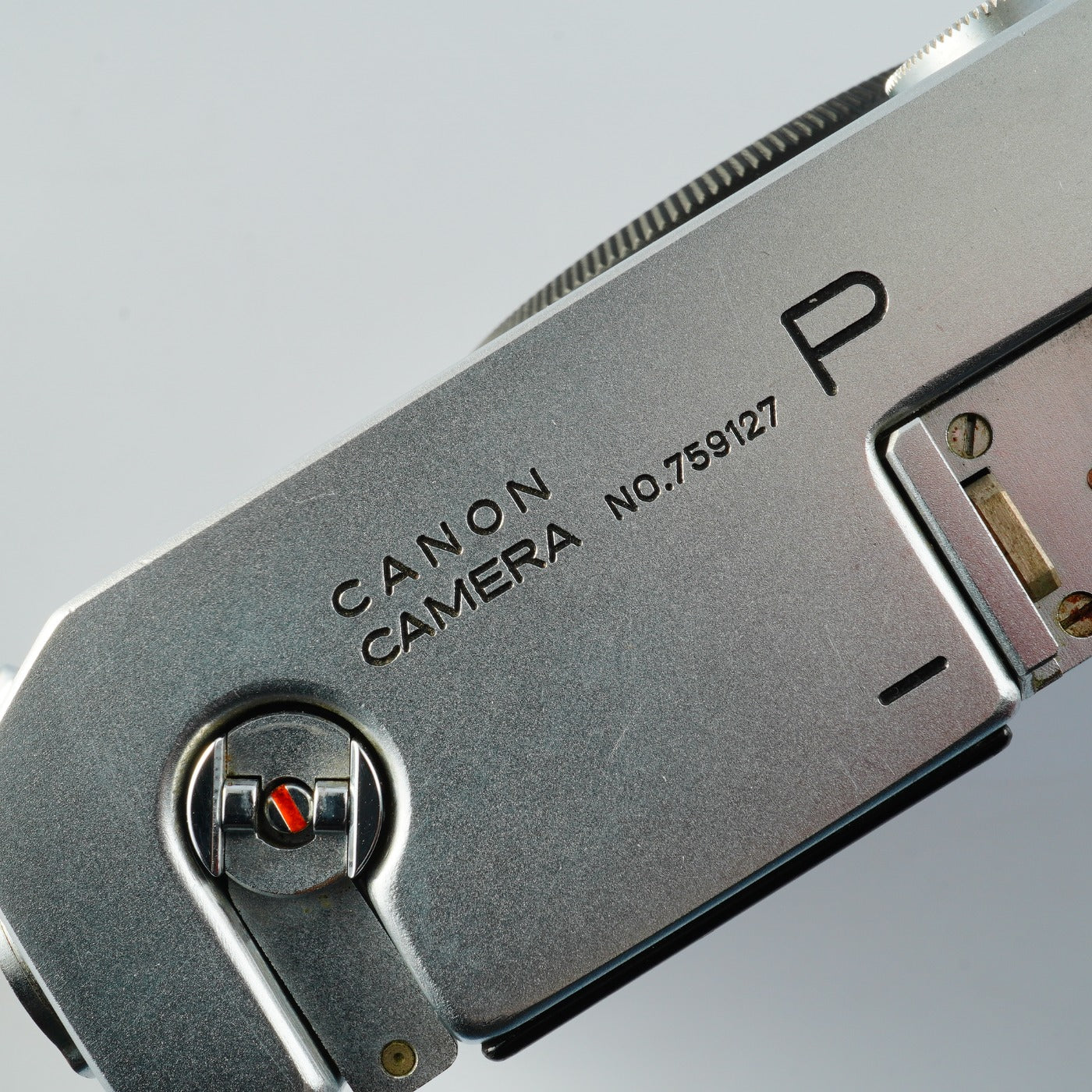 【SERVICED & TESTED】 Canon P + 50mm F/1.4 レンジファインダーフィルムカメラ