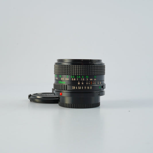 Canon New FD NFD 28mm F/2.8 単焦点レンズ
