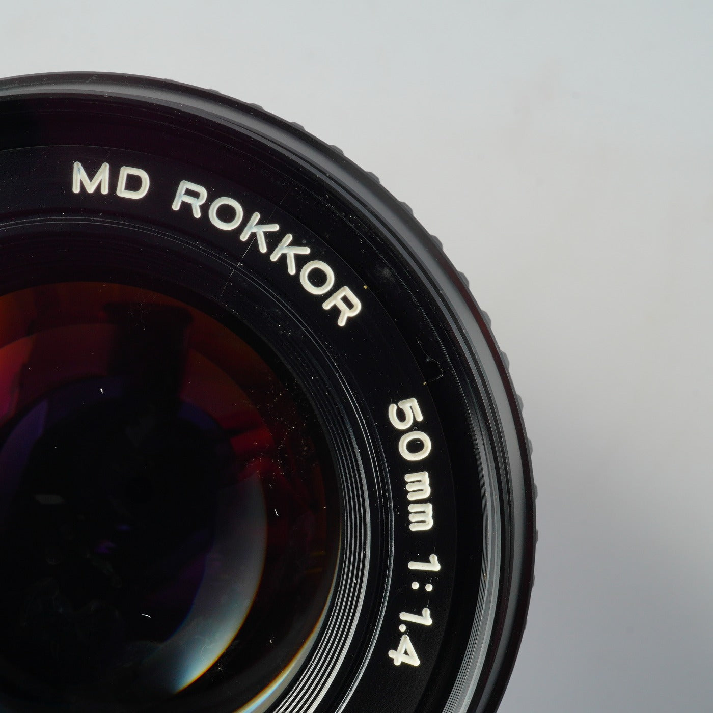 MINOLTA MD ROKKOR 50mm F/1.4 単焦点レンズ