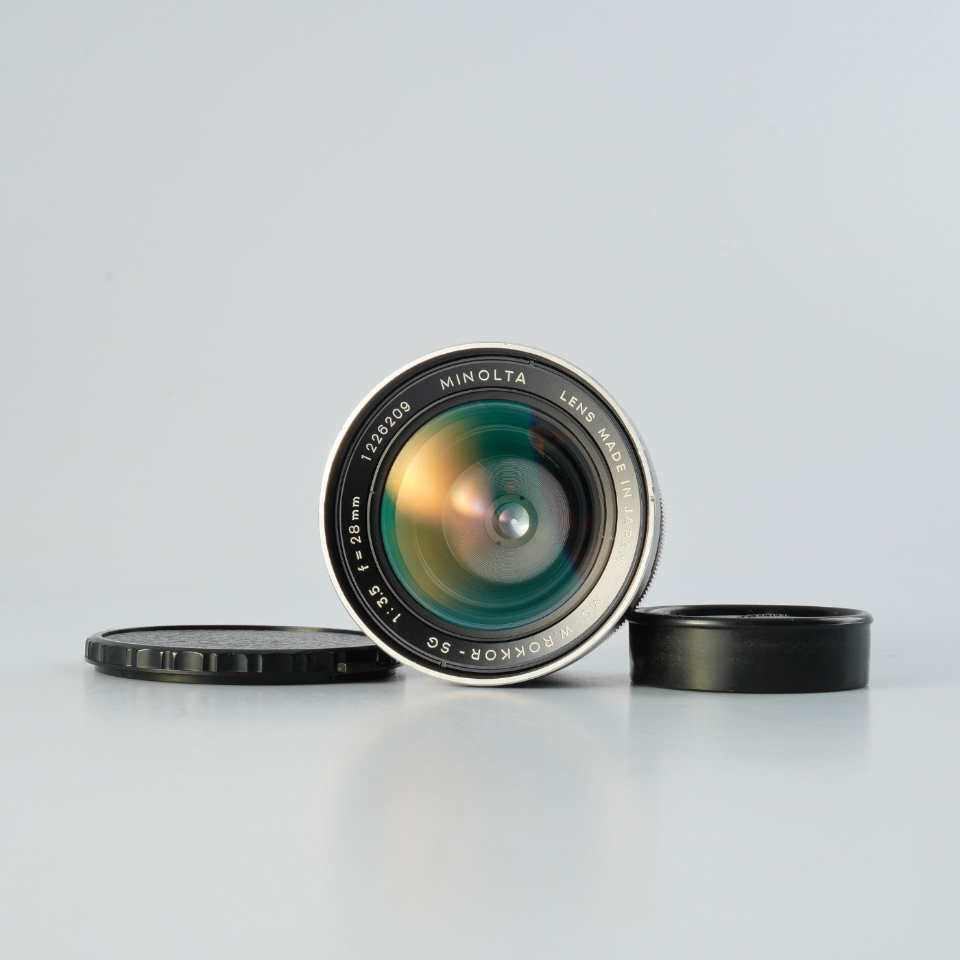 MINOLTA ミノルタ MC W.ROKKOR SG 28mm F/3.5 単焦点レンズ MINOLTA MC W.Rokkor SG 28mm F/3.5 単焦点レンズ – 山田写真機店