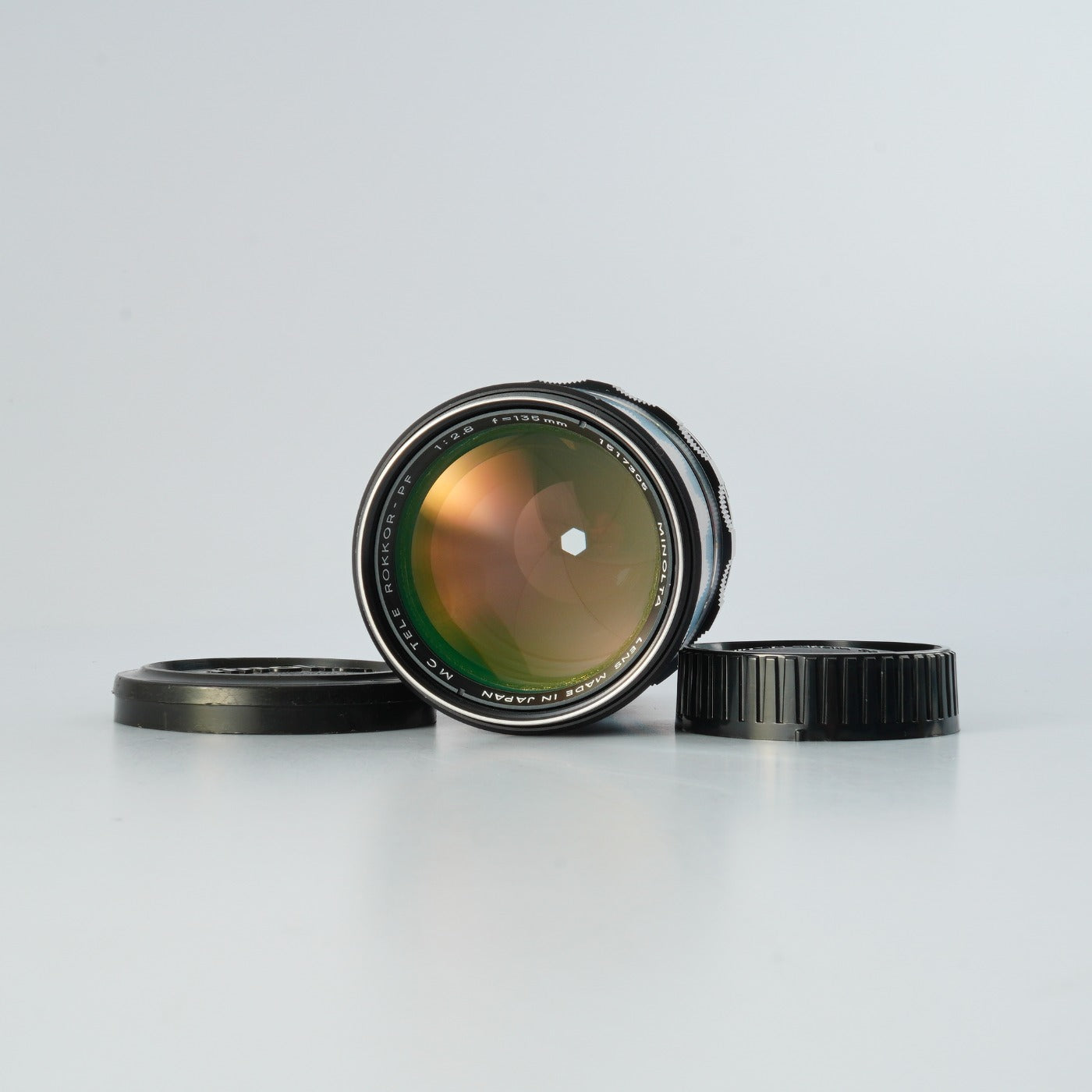 MINOLTA MC Tele Rokkor PF 135mm F/2.8 単焦点レンズ