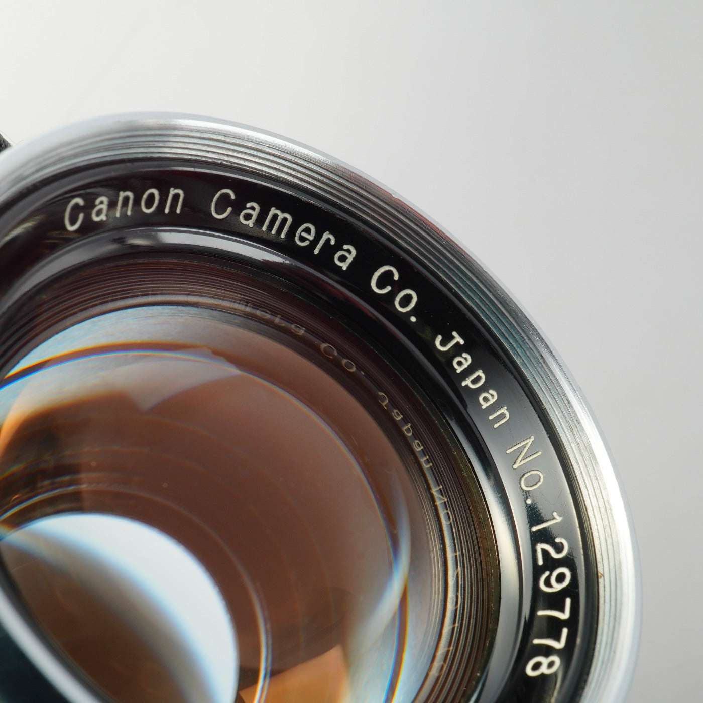Canon 50mm F/1.8 For L39 単焦点レンズ