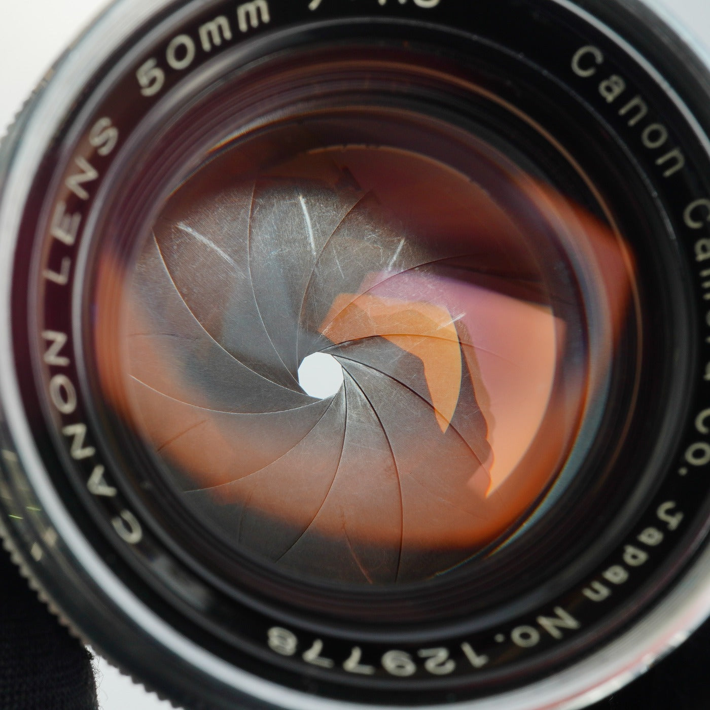 Canon 50mm F/1.8 For L39 単焦点レンズ