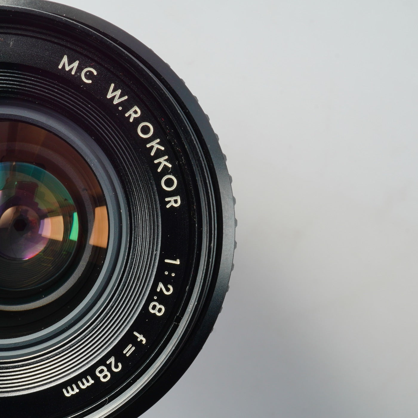 MINOLTA MC W.Rokkor 28mm F/2.8 単焦点レンズ