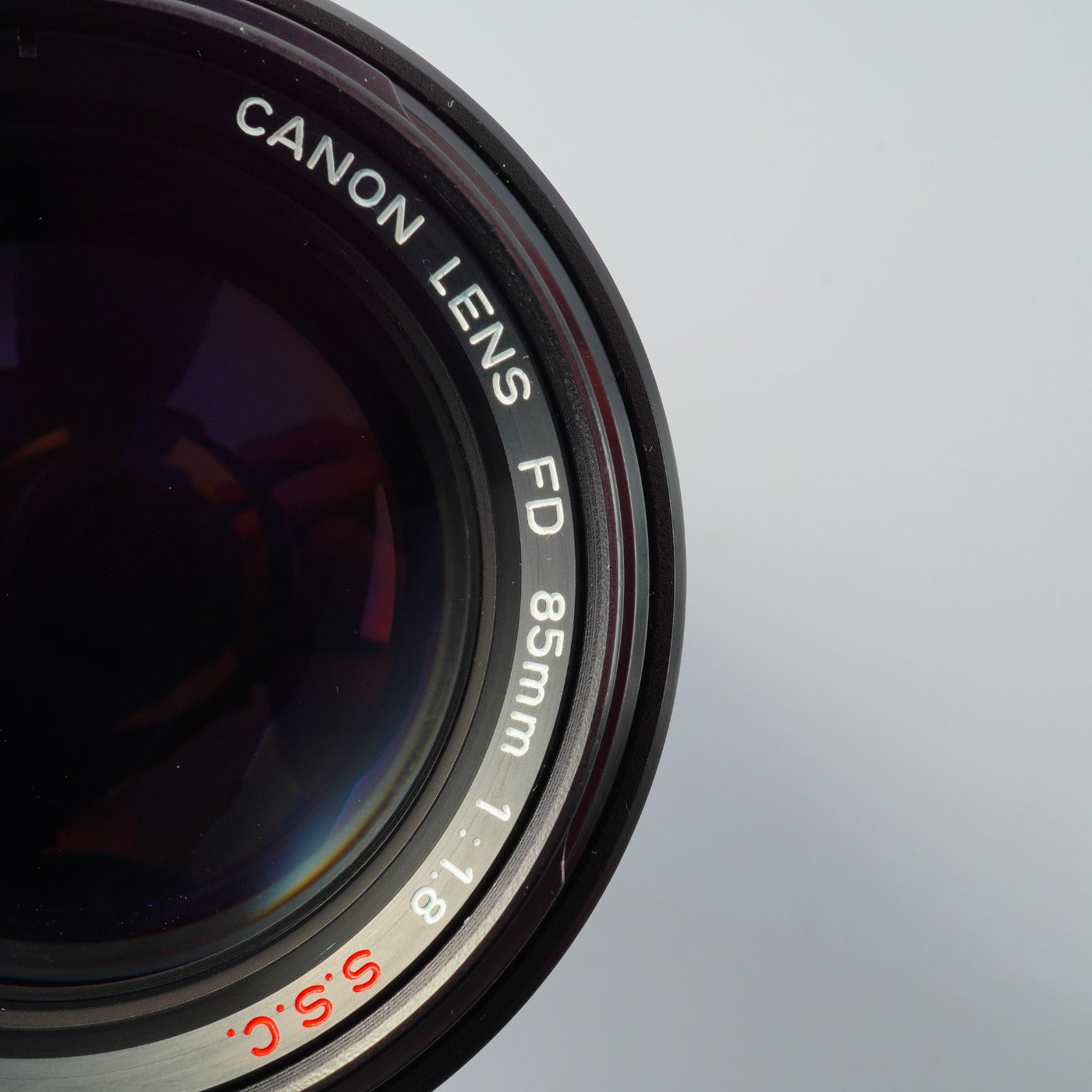 Canon FD 85mm F/1.8 S.S.C. 単焦点レンズ