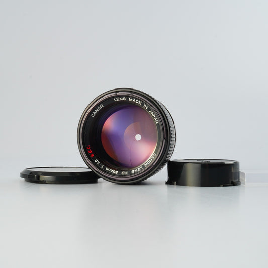 Canon FD 85mm F/1.8 S.S.C. 単焦点レンズ