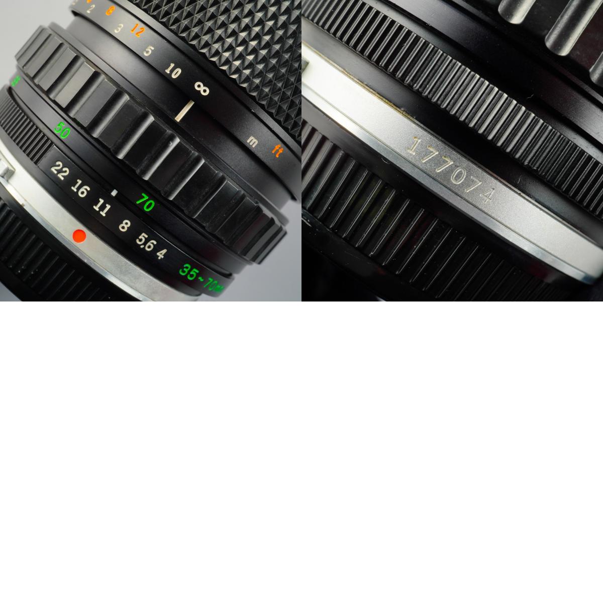 OLYMPUS OM-SYSTEM S ZUIKO AUTO-ZOOM 35-70mm 35-70mm F/4 ズームレンズ