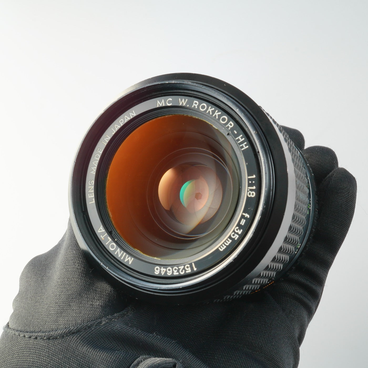 MINOLTA MC W.ROKKOR HH 35mm F/1.8 単焦点レンズ