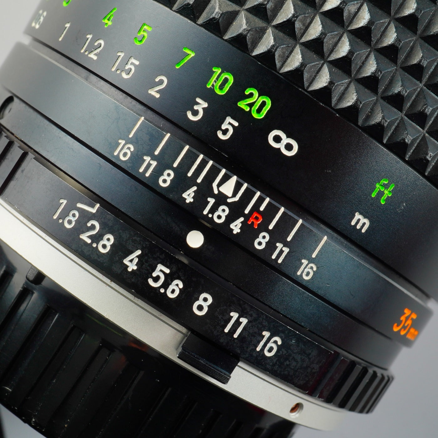 MINOLTA MC W.ROKKOR HH 35mm F/1.8 単焦点レンズ