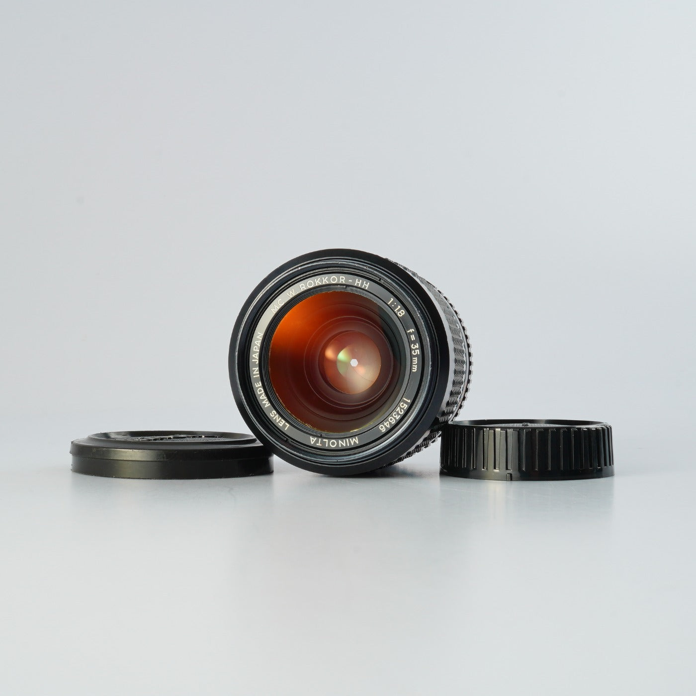 MINOLTA MC W.ROKKOR HH 35mm F/1.8 単焦点レンズ